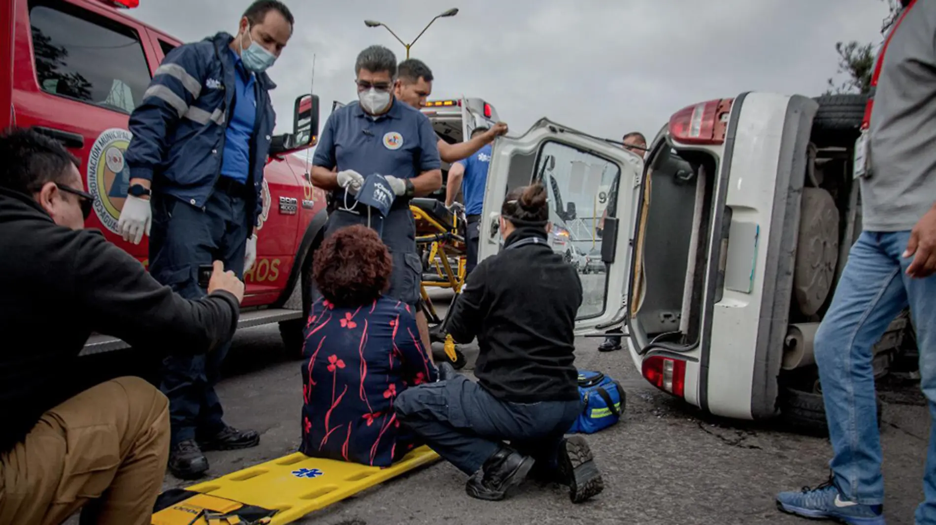 Aparatoso accidente 2